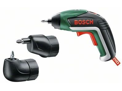 Bosch IXO V Akku-Schrauber Full Set – mit Winkelaufsatz und Exzenteraufsatz