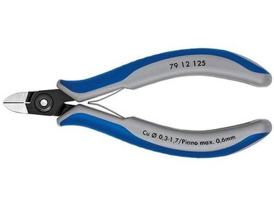 Knipex Präzisions-Elektronik-Seitenschneider brüniert 125 mm