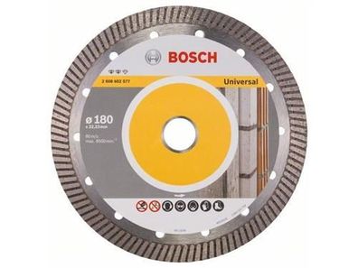 Bosch Diamanttrennscheibe Expert for Universal Turbo 180 x 22,23 x 2,4 x 12 mm