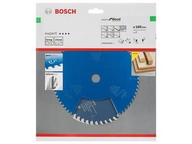 Bosch Kreissägeblatt Expert for Wood 160 x 20 x 2,6 mm, 48