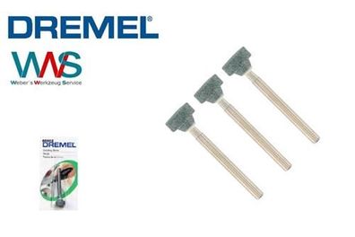 DREMEL 85602 3x Siliziumkarbid Schleifstein 10,3mm Neu und OVP!!!