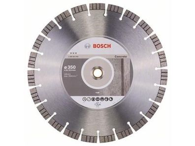 Bosch Diamanttrennscheibe Best for Concrete 350 x 20,00 + 25,40 x 3,2 x 15 mm