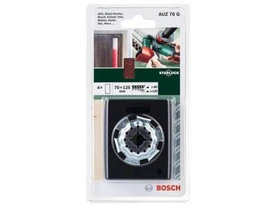 Bosch Starlock Profilschleifer AUZ 70 G mit 4 Schleifblättern, 70 x 125 mm