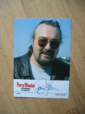 Perry Rhodan Autor Rainer Schorm - handsigniertes Autogramm!!!