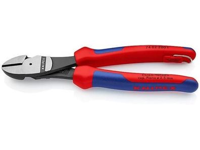 Knipex Kraft-Seitenschneider schwarz atramentiert 200 mm