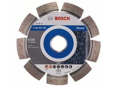 Bosch Diamanttrennscheibe Expert for Stone 125 x 22,23 x 2,2 x 12 mm