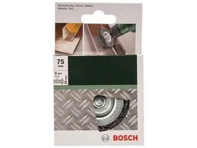 Bosch Scheibenbürsten für Bohrmaschinen – Gewellter Draht, 75 mm