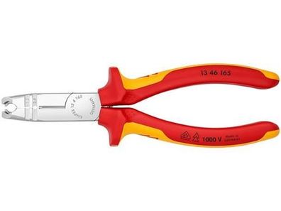 Knipex Abmantelungszange verchromt 165 mm