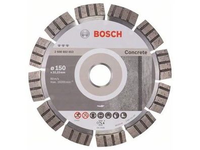 Bosch Diamanttrennscheibe Best for Concrete 150 x 22,23 x 2,4 x 12 mm