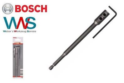 Bosch 152mm Verlängerung 1/4" Sechskantschaft für Flachfräsbohrer Self Cut Verläng...