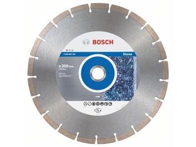 Bosch Diamanttrennscheibe Standard for Stone 300 x 25,40 x 3,1 x 10 mm