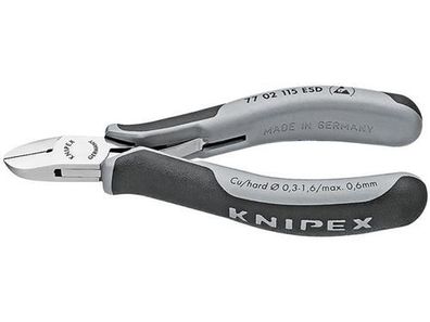 Knipex Elektronik-Seitenschneider ESD mit Mehrkomponenten-Hüllen 115 mm