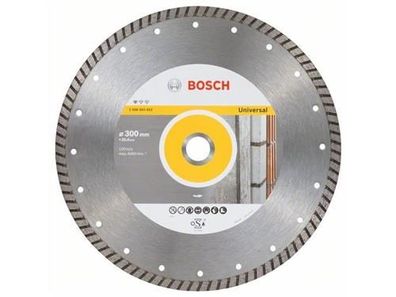 Bosch Diamanttrennscheibe Standard for Universal Turbo 300 x 25,40 x 3 x 10 mm