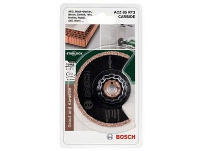 Bosch Starlock Carbide-RIFF Segmentsägeblatt ACZ 85 RT3