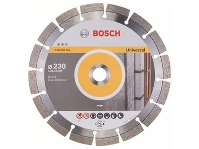 Bosch Diamanttrennscheibe Expert for Universal 230 x 22,23 x 2,4 x 12 mm