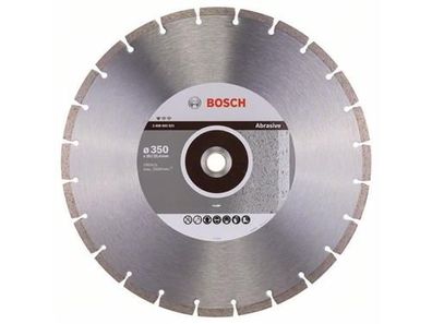 Bosch Diamanttrennscheibe Standard for Abrasive 350 x 20/25,40 x 2,8 x 10 mm
