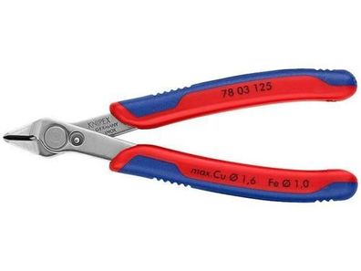Knipex Electronic Super Knips® mit Mehrkomponenten-Hüllen 125 mm