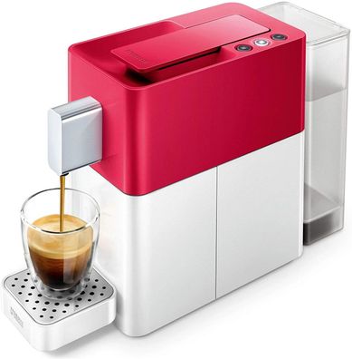 Cremesso Easy rot - weiß Kapselmaschine Kaffeemaschine Kapselkaffeemaschine NEU