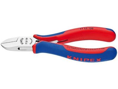 Knipex Elektronik-Seitenschneider mit Mehrkomponenten-Hüllen 130 mm