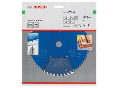 Bosch Kreissägeblatt Expert for Wood 190 x 20 x 2,6 mm, 48