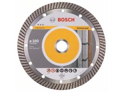 Bosch Diamanttrennscheibe Best for Universal Turbo 180 x 22,23 x 2,5 x 12 mm
