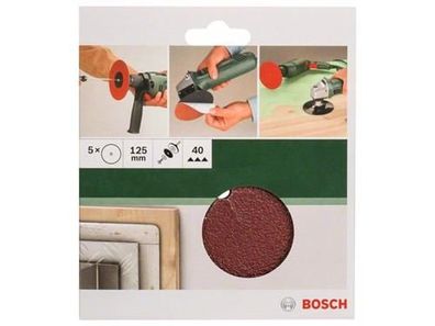 Bosch 5tlg. Schleifblatt-Set für Bohrmaschine