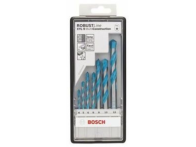 Bosch 7tlg. Robust Line Mehrzweckbohrer-Set CYL-9 Multi Construction 4; 5; 6; 6; ...