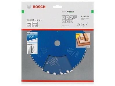 Bosch Kreissägeblatt Expert for Wood 190 x 30 x 2,6 mm, 24