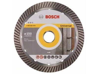 Bosch Diamanttrennscheibe Expert for Universal Turbo 150 x 22,23 x 2,2 x 12 mm