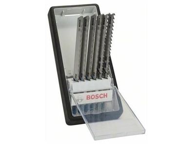 Bosch 6tlg. Robust Line Stichsägeblatt-Set Metal Profile T-Schaft