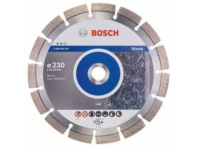 Bosch Diamanttrennscheibe Expert for Stone 230 x 22,23 x 2,4 x 12 mm