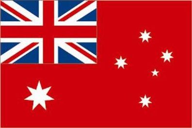Aufkleber Fahne Flagge Australien Redensign in verschiedene Größen