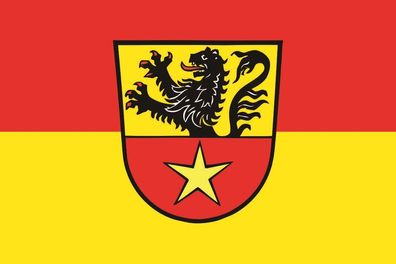 Aufkleber Fahne Flagge Bad Münstereifel in verschiedene Größen