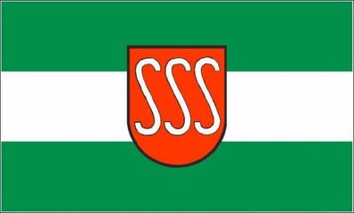 Aufkleber Fahne Flagge Bad Salzdetfurth in verschiedene Größen