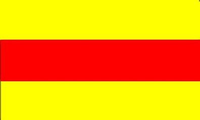 Aufkleber Fahne Flagge Baden ohne Wappen in verschiedene Größen