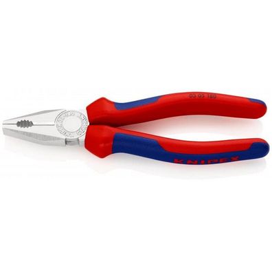 Knipex Kombizange 0305180 geschmiedet ölgehärtet Schneidenhärte Länge 180mm