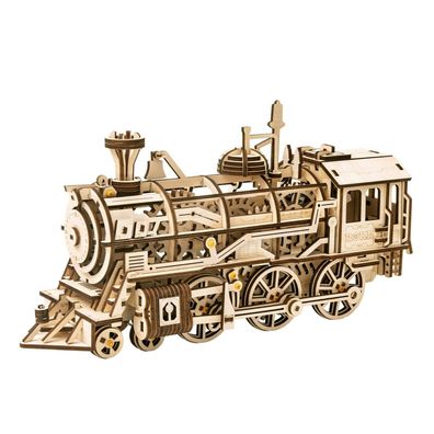 ROKR 3D-Holz-Puzzle Locomotive Modellbausatz