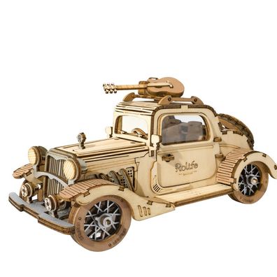 Rolife 3D-Holz-Puzzle "Vintage Car"