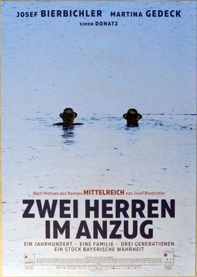 Zwei Herren im Anzug - Original Kinoplakat A1 - Josef Bierbichler - Filmposter