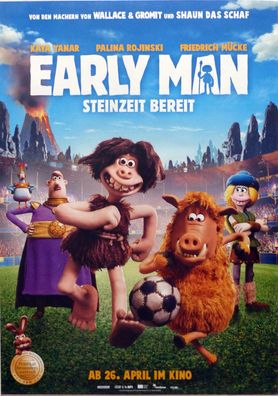 Early Man - Steinzeit bereit - Original Kinoplakat A1 - Filmposter