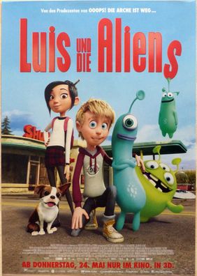 Luis und die Aliens - Original Kinoplakat A1 - Filmposter