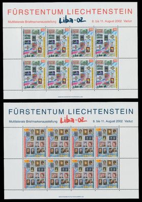 Liechtenstein 2002 Nr 1297KB-1298KB postfrisch X393A9E