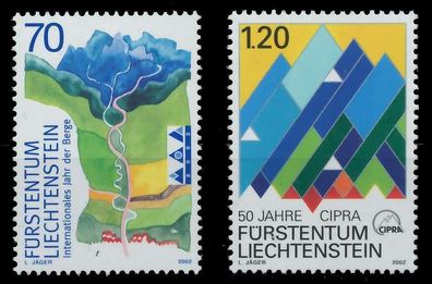 Liechtenstein 2002 Nr 1289-1290 postfrisch SEE196E
