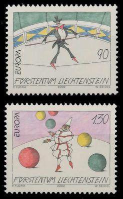 Liechtenstein 2002 Nr 1283-1284 postfrisch SEE1962