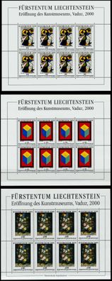 Liechtenstein 2000 Nr 1245KB-1247KB postfrisch SEE19C2