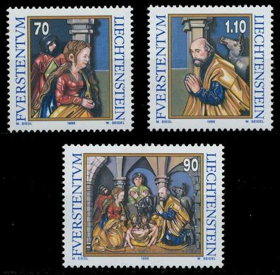 Liechtenstein 1998 Nr 1183-1185 postfrisch SEE1A26