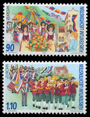 Liechtenstein 1998 Nr 1165-1166 postfrisch SEE1A42