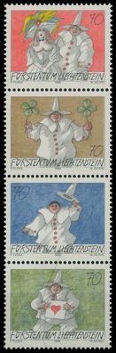 Liechtenstein 1998 Nr 1173-1176 postfrisch 4ER STR SEE1A36