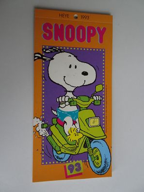 Snoopy Kalender Heye 1993 Peanuts Characters UFS
