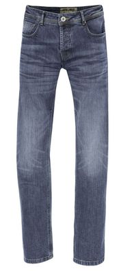 BÜSE Detroit Jeans Textilhose, Blau, 31/34